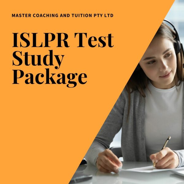 ISLPR Test Study Package