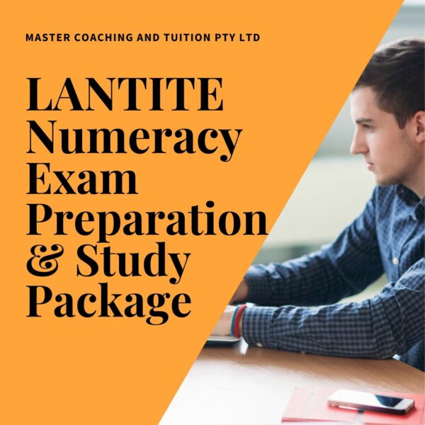 LANTITE Numeracy Exam Preparation & Study Package