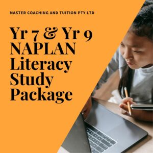Yr 7 & Yr 9 NAPLAN Literacy Study Package